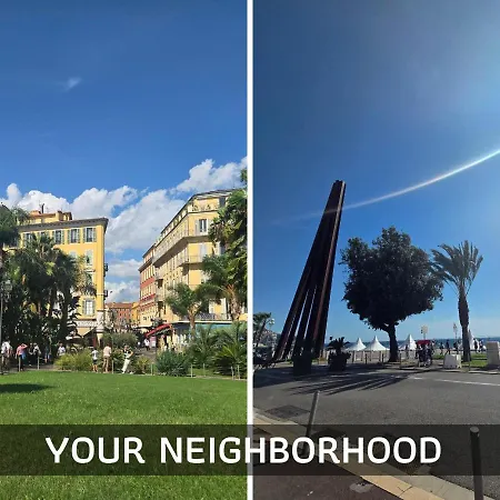 شقة Nestor&jeeves - Bleu Panorama - Vue Exceptionnelle نيس